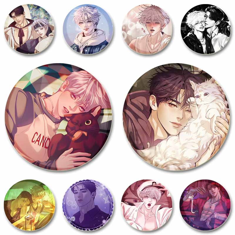Pin Kancing Lembut Manhwa Kore - Modern Korean Lifestyle ulasan dan harga